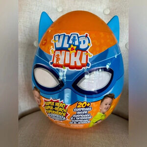 ZURU Vlad & Niki Superhero Egg Dino Attack with 20+ Surprises NEW SEALED